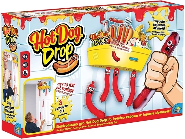 COBI Hot Dog Drop – joc de îndemânare cu crenvurști care cad