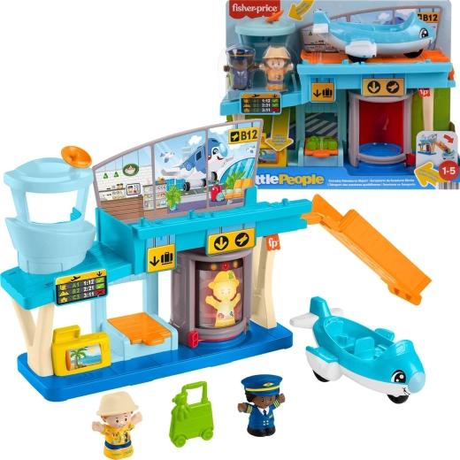 Fisher-Price Little People Aeroportul plin de aventuri