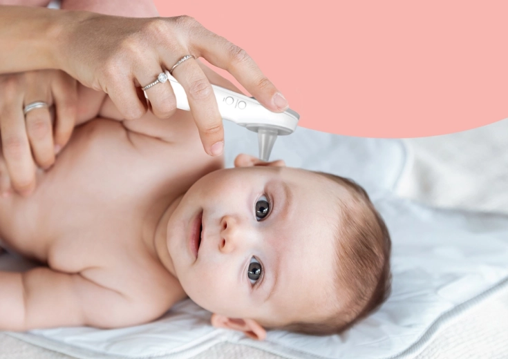 Măsurare ușoară în ureche cu capac magnetic