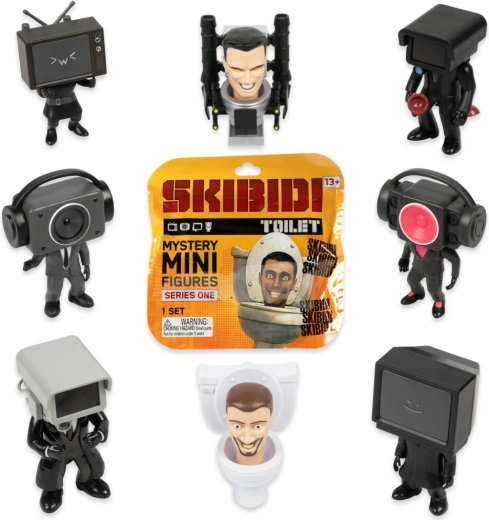 Minifigurină mystery Skibidi Toilet