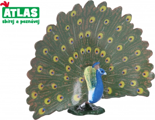 Figurină mână Păun 12 cm