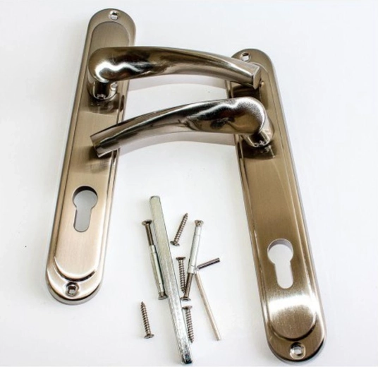 Feronerie Atena pentru butuc 90 mm nichel mat