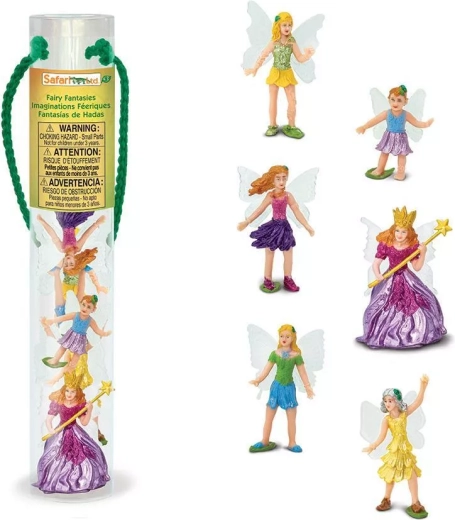 Safari Ltd. tubă de designer cu figurine de zâne din povești