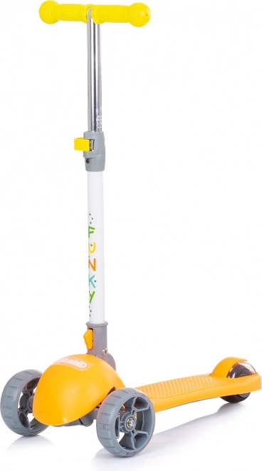 Trotinetă pentru copii Chipolino Funky Orange cu roți LED