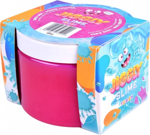Slime Jiggly roz perlat de 500g