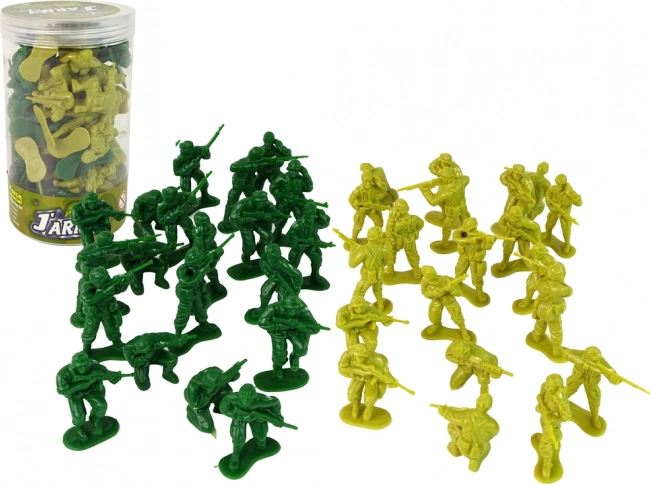 Set militar soldați verzi 40 piese