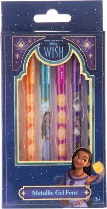 Pixuri gel metalice Disney Wish 6 buc