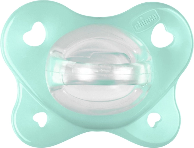 Suzetă Chicco PhysioForma Dual Soft neutră 0–2 luni - 1 bucată