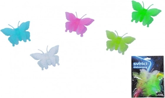 Fluturi luminoși - set de 6 bucăți