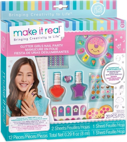 Make It Real set de lacuri de unghii cu decor