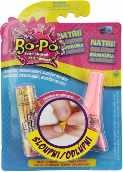 Set ojă și balsam de buze Bo-Po