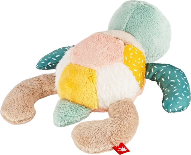Patchwork extra catifelat pentru explorare senzorială