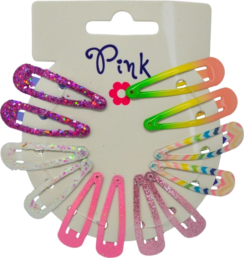 Clame colorate pentru hârtie 12 bucăți Sparkys