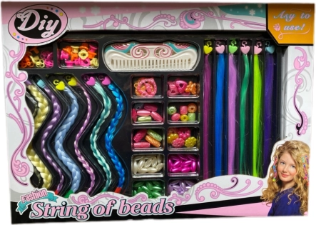 Accesorii colorate pentru păr, pentru styling creativ