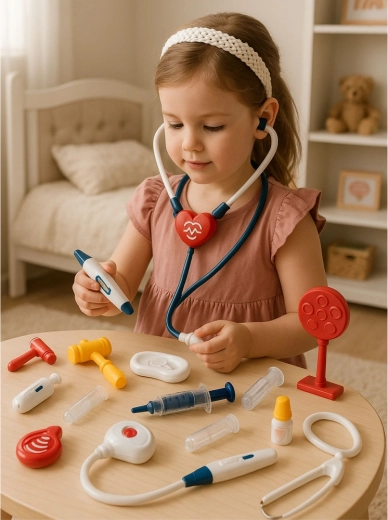 Set bogat de accesorii pentru scenarii creative