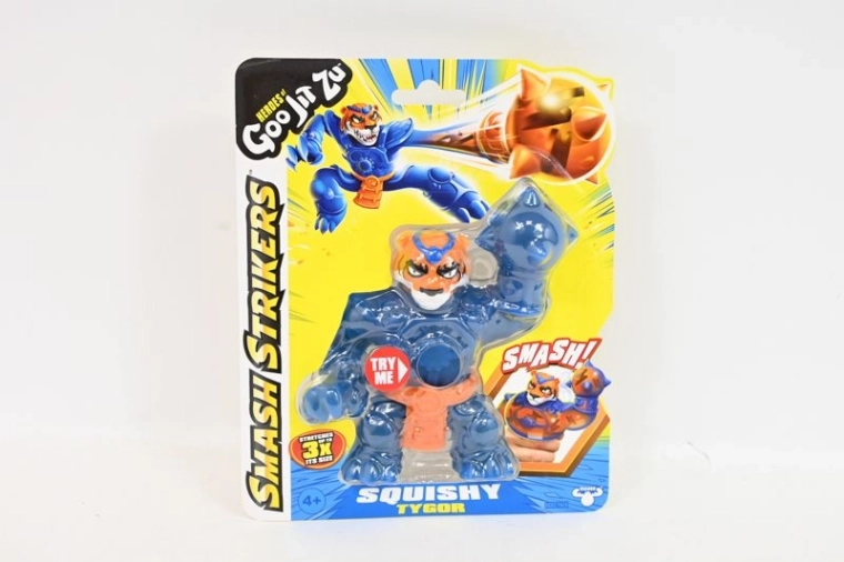 Heroes of Goo Jit Zu Tygor – figurină de tras și de strivit Smash Strikers