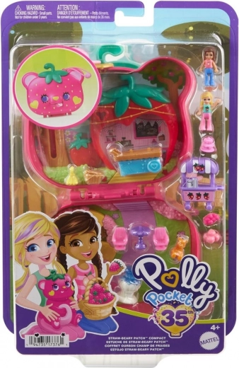 Set compact Polly Pocket Ursuleț Căpșună