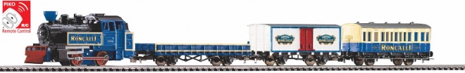Set de start Piko tren de circ RONCALLI cu locomotivă cu abur H0