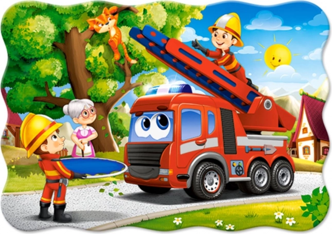puzzle pompieri la salvare 30 piese