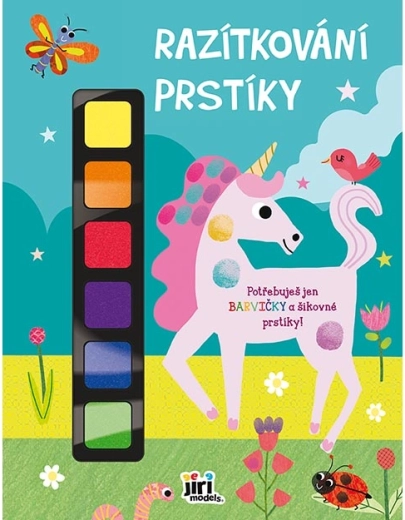 Ștampilare cu degețele – Unicorn