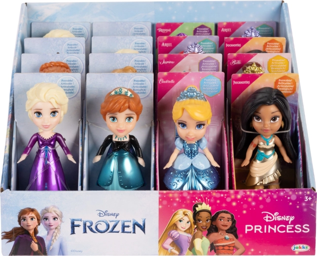 Mini păpușă DISNEY PRINCESS 7 cm
