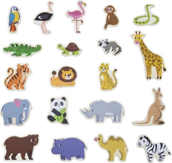 20 de magneți cu reprezentări de animale