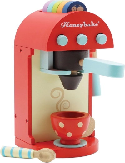 Cafetieră din lemn pentru copii Le Toy Van Honeybake