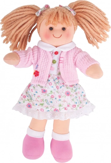 Bigjigs Toys păpușă textilă Poppy 28 cm