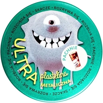 EPEE plastilină ultra parfumată verde metalizat