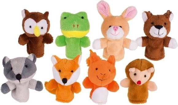Set de marionete degetar Animale de pădure Goki