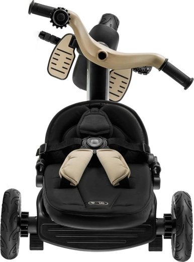 Scaun rotativ 360° și confort în poziție semireclinată