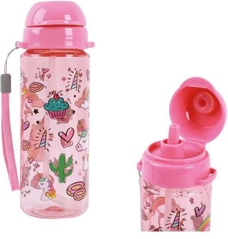 Sticlă de apă cu unicorni 400 ml