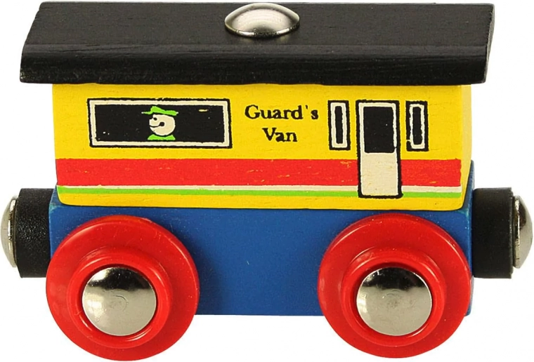 Vagon din lemn BIGJIGS RAIL pentru trasee de trenulețe