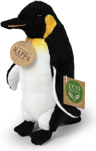 Pinguin de pluș Rappa Eco-Friendly, 18 cm