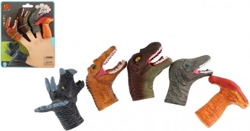Mănuși de deget Dinozauri - set de 5 piese