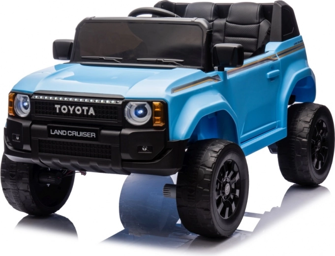 Mașinuță electrică pentru copii TOYOTA LAND CRUISER PRADO – albă