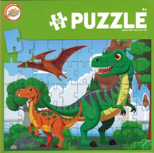 puzzle dinozaur 100 piese