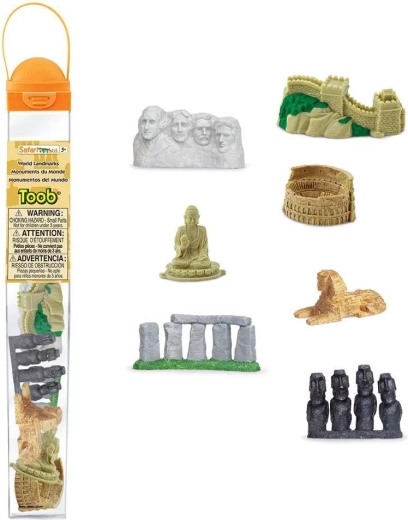Safari Ltd. TOOBS tub cu locuri importante ale lumii