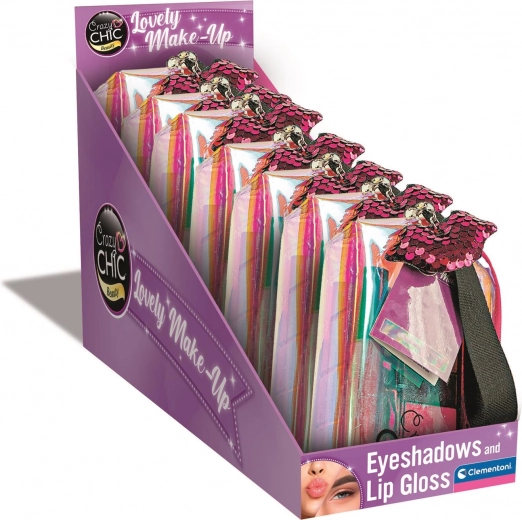 Geantă cosmetică holografică CRAZY CHIC de la Clementoni