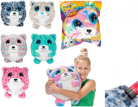 Minge din pluș gonflabilă cu animal 30 cm