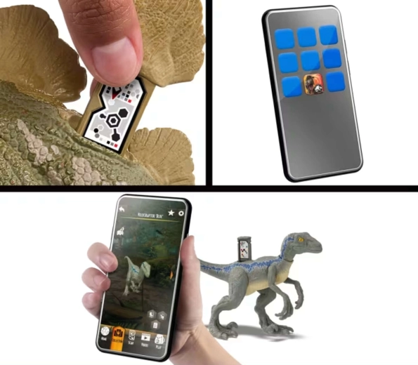 Etichetă de scanare și conectare cu aplicația