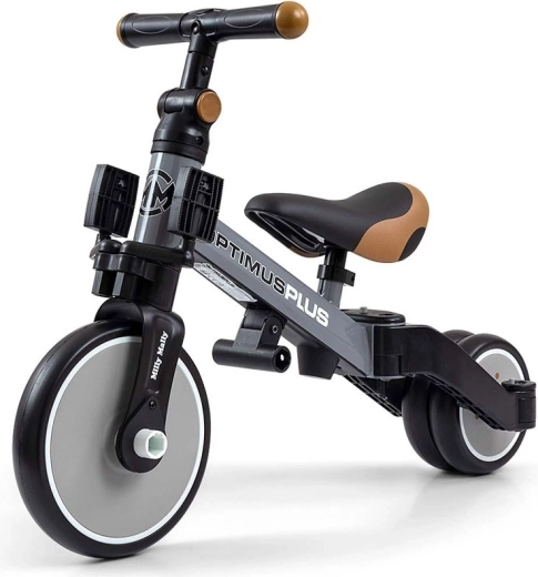 4în1: de la bicicletă de echilibru la tricicletă cu pedale