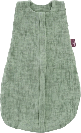 Träumeland sac de dormit de vară Liebmich din muselină verde salvie 80