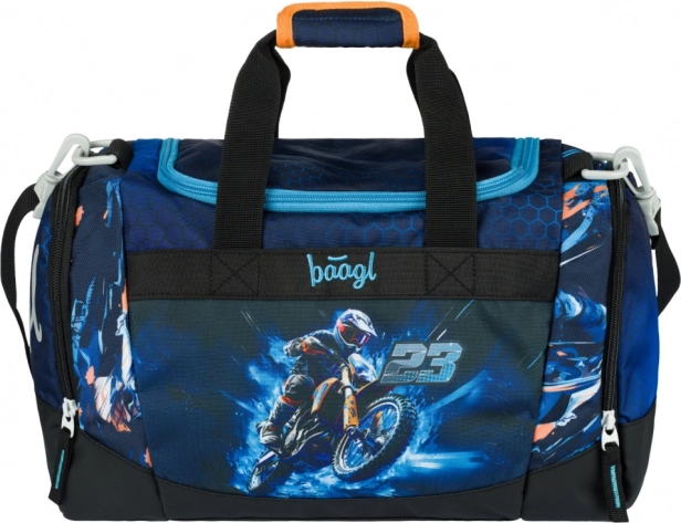 Geantă sport pentru copii Baagl Motocicletă