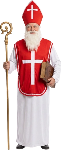 Costum de carnaval Sfântul Nicolae pentru adulți