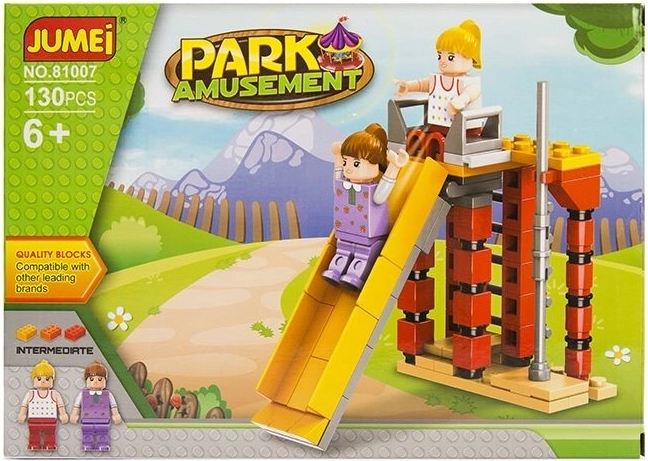 Set de construcție Jumei parc de distracții 130 piese (25 × 18 cm) - 1 bucată