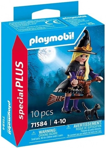 Playmobil Special Plus vrăjitoare cu pisică