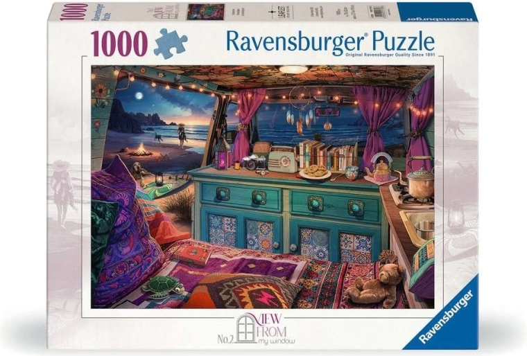 Puzzle Ravensburger View From My Window 2: autorulotă 1000 de piese