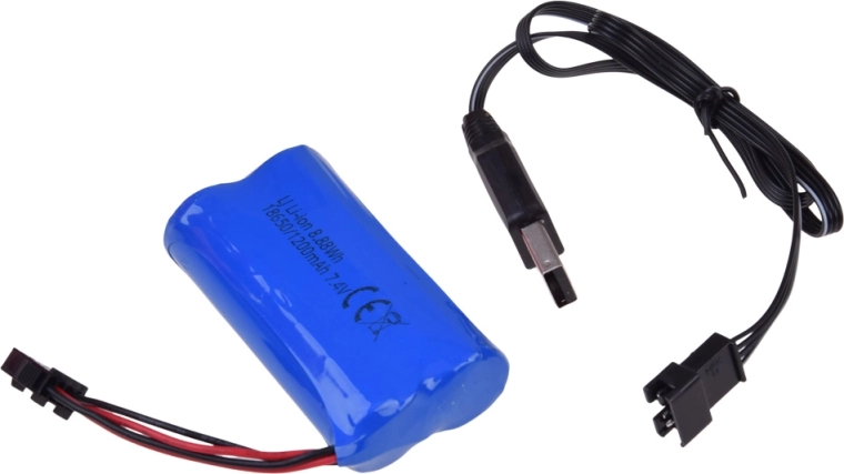 Alimentare cu acumulator și încărcare prin USB
