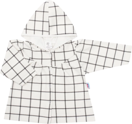 Hanorac confortabil cu glugă și capse